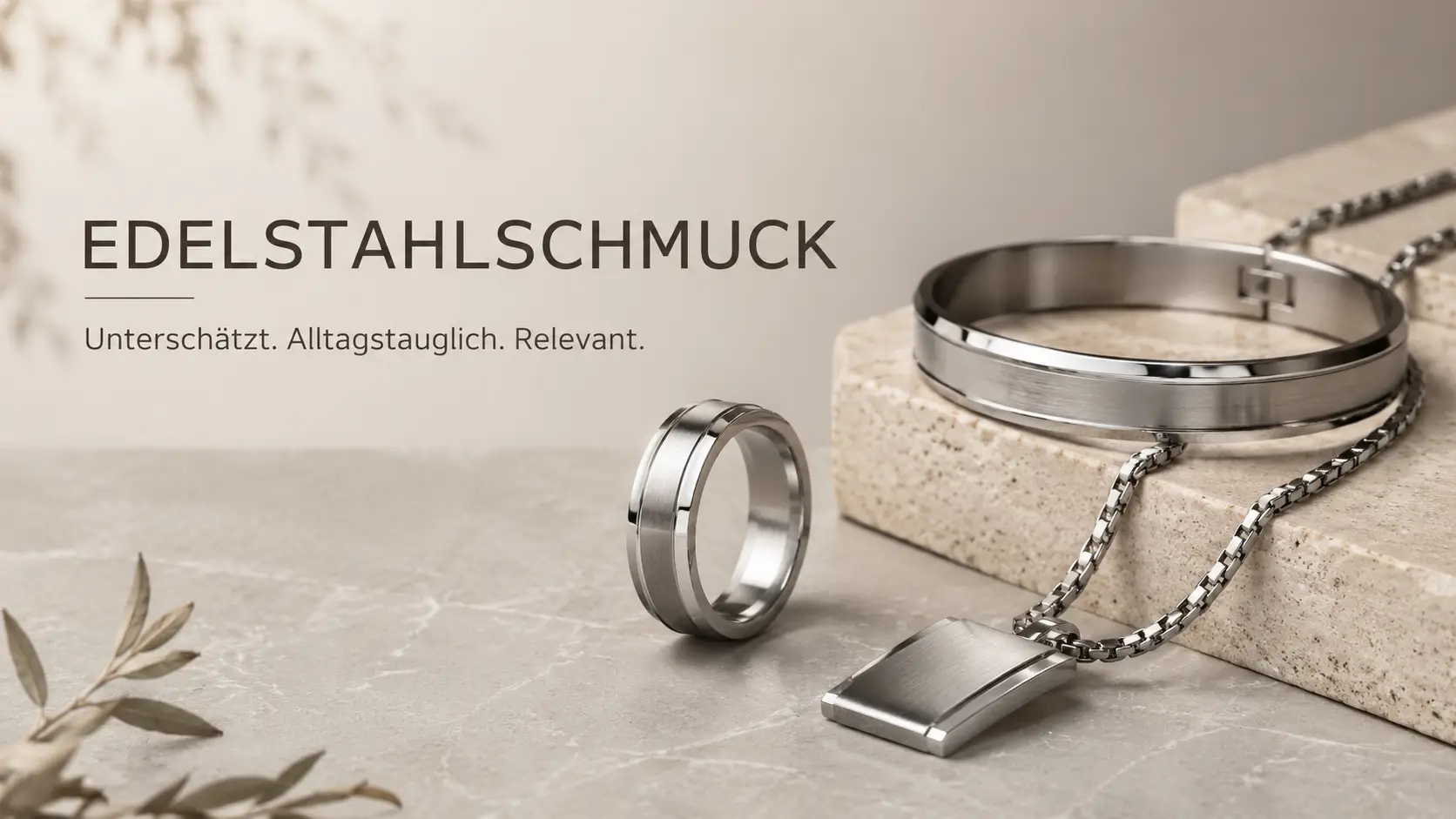 Edelstahlschmuck